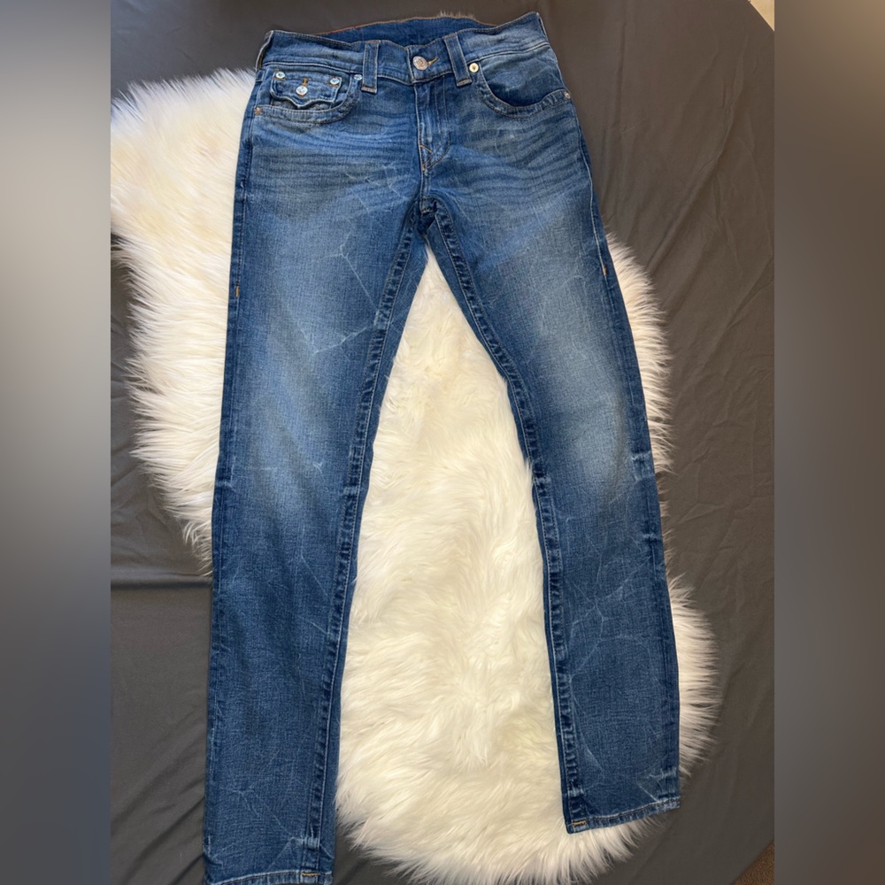 Womens True Religion Jeans Midrise Skinny 29